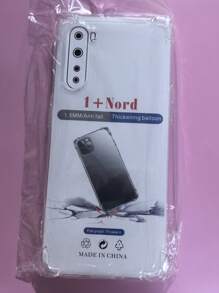 Transparent Four-Corner Anti-Fall Protective Case, Applicable For OPPO/OnePlus Series Smartphones, Transparent Four-Corner Anti-Fall Phone Case, Phone Case, Phone Protective Cover, Phone Shell, Phone Cover, Anti-Drop Phone Case, Transparent Phone Case, Minimalist Phone Case, Solid Color Phone Case, Transparent Phone Case, TPU Anti-Fall Phone Case (Military-Grade Anti-Drop)