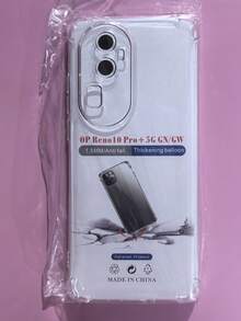 透明四角防摔外壳，适用于 OPPO 和 OnePlus 智能手机系列，手机壳，手机保护套，手机壳，手机套，防摔手机壳，透明手机壳，简约手机壳，纯色手机壳，透明手机壳，TPU 防摔手机壳（军用级防摔）防水防震防刮