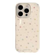 Star Element Shockproof Fashion GUCADI 1pc Colorful Rhinestone Water Drop Star Design Hard Phone Case Compatible With IPhone 16, 15 Pro Max, 13, 12, 14, 11, High-End Korean Style Birthday Gift Spring Party Gift - White - View 7