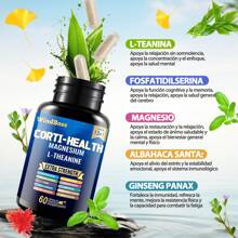 Windboss suplemento cortisol inositol combo 2 en 1 vitalidad bienestar diario 90+60 cápsulas sistema nervioso energía enfoque nutricional balance hormonal - paquete 1 - Ver 3