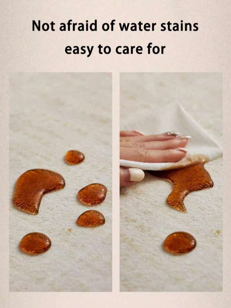 1pc, Faux Wool-Like Material 2D Dog Print Doormat & Rug, Machine Washable Easy Care, Suitable For Entryway, Study, Kitchen, Bathroom, Adds Cute Vibe To Your Space - Grey - View 9