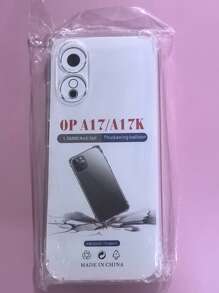 Transparent Four-Corner Anti-Fall Protective Case, Applicable For OPPO/OnePlus Series Smartphones, Transparent Four-Corner Anti-Fall Phone Case, Phone Case, Phone Protective Cover, Phone Shell, Phone Cover, Anti-Drop Phone Case, Transparent Phone Case, Minimalist Phone Case, Solid Color Phone Case, Transparent Phone Case, TPU Anti-Fall Phone Case (Military-Grade Anti-Drop)
