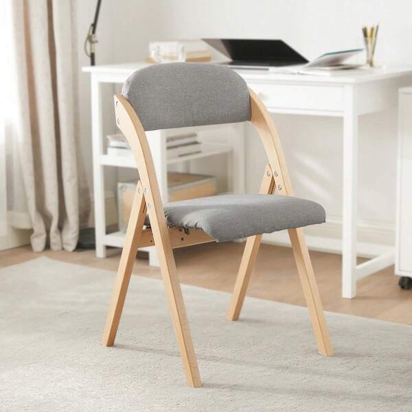 SoBuy FST92 Fällbar köksstol med vadderad sits och ryggstöd B X H X D Ca: 47 X 77 X 60 Cm