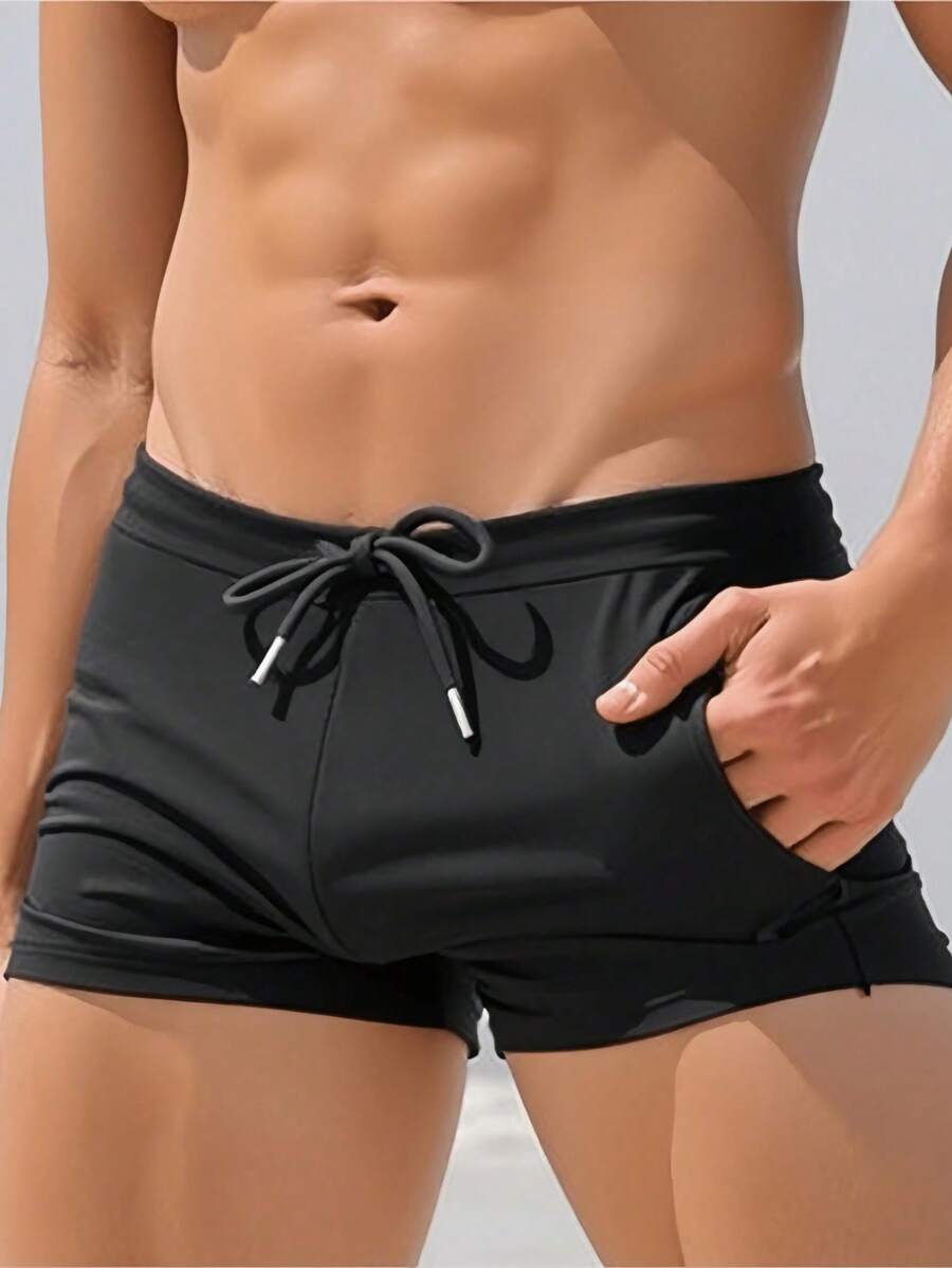Últimos shorts de natación para deportes y ocio al aire libre, shorts de playa de alta calidad y elásticos
