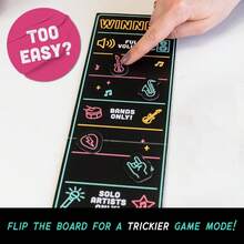 Lucky Official Grab Mic – Family Karaoke Board GameFoam Mic, 8+ Ages, 2-10 Players - Games Bad Singers 250 Lyrics (125 Cards) Hilarious Game Nights  Birthday Party, - 1 - 查看 3