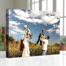 1 件定制大尺寸帆布海报，DIY 带框或无框海报，将您的照片印在帆布上，可作为创意礼物、墙面装饰、壁画、墙面艺术、帆布印刷、帆布海报、帆布墙面装饰、海报印刷。它是送给女友/男友、家人、儿子、女儿、学生、宠物、居家、生日、婚礼、婚礼、周年纪念、客厅、卧室和办公室的完美礼物。 - 彩色 - 查看 3