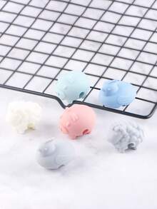 1 pieza Tapete de silicona antiderrame para ollas (color aleatorio), 1 pieza Sujetador de olla con forma de cerdo de plástico lindo, Sujetador de borde de olla antiderrame, Sujetador de tapa de olla ovalada, Diseño de cerdo rosa lindo, Tapete de olla resistente, Adecuado para ollas, sartenes y tapas de ollas, Herramienta antiderrame de cocina, Suministros de cocina divertidos, Tacto suave - Multicolor - Ver 5