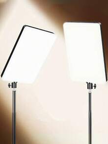 10-Zoll quadratisches Selfie-Ringlicht mit verstellbarem Bodenstativ 1,1 m (43 Zoll), für Fotografie, Livestreaming, Schönheit, Innenbeleuchtung, Videokonferenzen LED-Licht mit flexiblem Stativständer und Handyhalterung, kompatibel mit iPhone Android Smartphone für Foto Selfie Videoaufnahme Zoom-Meeting, Interviews, Livestreaming, Vlog, Familienfeiern, Weihnachtsfeier-Shooting, für Handselfie, Outdoor-Aktivitäten geeignet für Fotografie, Videoaufnahme, Livestreaming, Zoom-Meeting, mit Stativ-Selfie-Licht - Verschiedenfarbig - Übersicht 4