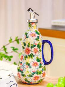 1 件优雅陶瓷油瓶，波兰乡村风格橄榄油瓶/醋瓶，多用途厨房用具，母亲节、圣诞节、万圣节、节假日、万圣节礼物的绝佳礼物 - 查看 8