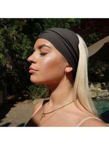 6-Piece Bohemian Style Women's Headband Set, Loose Elastic Headband, Non-Slip Thick Headband, Sports Elastic Sweatband - Multicolor 1 - View 4