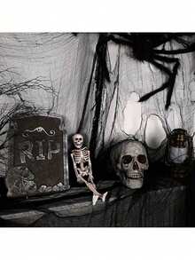 1PC Halloween Party Decoration Haunted House Gauze DIY Decorative Cloth Suitable For Halloween Atmosphere Manufacturing Decoration - Multicolor - View 2