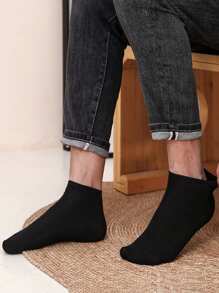 10/15/30 pares de calcetines de tobillo de unicolor unisex, calcetines casuales lisos negros/blancos/grises para hombres y mujeres, calcetines cortos de bajo corte para primavera, verano, otoño, invierno, suaves, cómodos, ligeros, versátiles, transpirables, que absorben la humedad, adecuados para uso diario, ocio, al aire libre, deportes, oficina