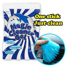 1pc/2pcs/3pcs/4pcs Car Cleaning Gel Interior Cleaning Soft Glue Car Gap Air Outlet Cleaning Mud Keyboard Cleaning Glue Interior Cleaning Brush