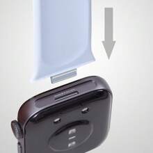 Smart Watch Soft Silicone Strap, Suitable For Hua Wei Fit3/Hua Wei Fit4 Reversing Adjustable Replacement Strap, Solid Color Exquisite Watch Strap, Perfect Choice For Gifts And Daily Wear