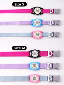 ThinkPet 1 pieza Collar inteligente de identificación para perros con etiqueta de identificación de mascota y función de recuperación - esencial para recuperar artículos perdidos, escanea el código QR del producto para hacer una llamada telefónica al propietario; Accesorios para perros, suministros para cachorros, collar para perros con funda protectora para AirTag