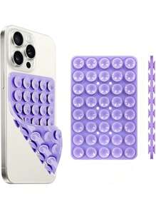 Silicone Octo Cup Buddy Sticky Grip Holder For Cellphone, Silicone Suction Cup Phone Case Mount Double Sided, Hands-Free Phone Accessories Strong Grip Holder For Selfie And Video