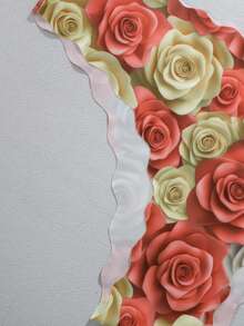 6pcs/Pack - 3D Floral Print Seamless Women's Wavy Edge Underwear, Breathable & Comfortable Ladies' Triangle Panties For Sports & Yoga - Multicolor - View 10