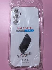 A Three-Star Four-Corner Shockproof Transparent Phone Case That Is Compatible With Galaxy S9+/Galaxy S9/Galaxy S8+/Galaxy S8/Galaxy S7/Galaxy A20e/Galaxy A8 (2018)/Galaxy A5 (2017)/Galaxy J6/Galaxy J4+/Galaxy J3 (2017)/Galaxy S25 Ultra/Galaxy S24 FE/Galaxy S24 - Clear - View 14