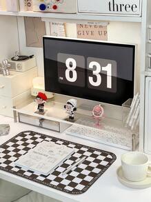 1 件亚克力透明笔记本电脑支架，台式显示器支架，适用于宿舍、办公室