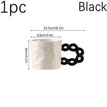 1pc Creative Ceramic Coffee Cup, Beautiful And Exquisite, Hand-Painted Craftsmanship, Mug, Coffee Cup, Breakfast Cup, Milk Cup, Office Water Cup, Home Tea Cup, Household, Kitchen And Restaurant Specific Insulated Hand Washing Cup, Suitable For Coffee, Tea, Hot Drinks, Afternoon Tea