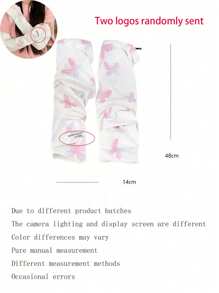 1件套女士渐变蝴蝶冰袖，夏季百搭新款设计宽松透气冰丝袖