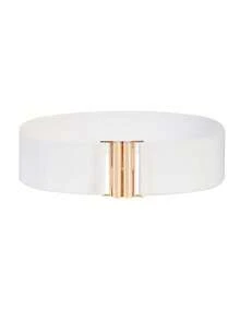 Cuiwrgrs 3pcs/1pc Women's Elastic Waist Belt, Decorative Dress Belt, Stretchy Wide Waist Band, Minimalist & Versatile - 多色款二 - 查看 10