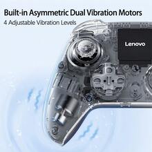 Lenovo X01 Smart Game Controller With Hall Effect Linear Triggers And Bluetooth Multi-Mode Connection, Xbox-Like Layout, Compatible With PC, Mobile Phones, Nintendo Switch, And TV Platforms. Red - Red - View 4