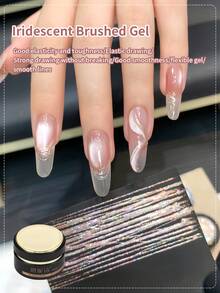 annies 5ml Fantasy Liner 勾線凝膠指甲油 2026新款 高密度 強彈性 極細線條勾勒凝膠指甲油 適用美甲DIY - 彩色 - 查看 4