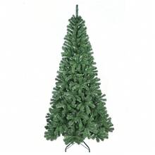 5/6/7/8ft PVC Automatic Decorative Christmas Tree With Fluffy And Lifelike Leaves, Equipped With A Sturdy Metal Base And Hinged Design For Easy Installation And Storage. Suitable For Bedrooms, Living Room Corners, Entryways, Outdoor Placement, And Holiday Decorations