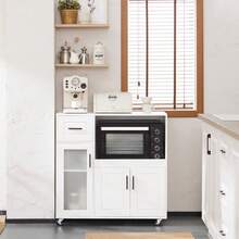 SoBuy Kitchen Cabinet FSB78-HG - 白色 - 查看 3