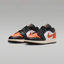 Nike Air Jordan 1 Low (GS) Basketball Shoes, 553560-081