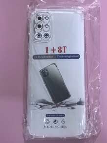 Transparent Four-Corner Anti-Fall Protective Case, Applicable For OPPO/OnePlus Series Smartphones, Transparent Four-Corner Anti-Fall Phone Case, Phone Case, Phone Protective Cover, Phone Shell, Phone Cover, Anti-Drop Phone Case, Transparent Phone Case, Minimalist Phone Case, Solid Color Phone Case, Transparent Phone Case, TPU Anti-Fall Phone Case (Military-Grade Anti-Drop)
