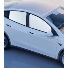 鈦銀色汽車遮陽簾 側窗遮陽隱私簾 磁吸式汽車窗簾 鈦銀色汽車側窗遮陽簾 - 彩色 - 查看 10