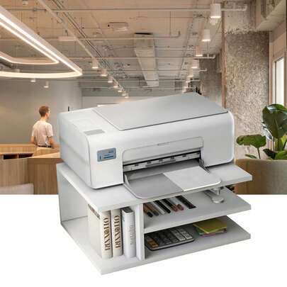 Desktop Stationery Storay Rack Impresora Estante de la impresora Descripción de inicio Estante de almacenamiento de almacenamiento