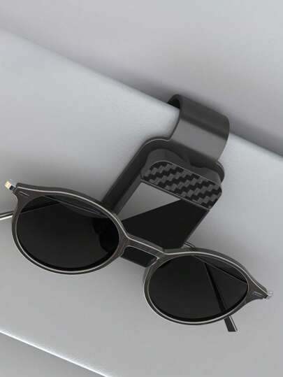 1pc Car Sun Visor Glasses Clip, Glasses Holder, Auto Interior Accessories