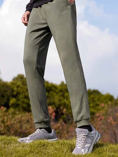 CAMEL CROWN Men's Sports Overalls Quick-Drying Outdoor Ice-Feel Sun Protection Casual Hiking Pants