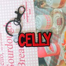 1 Pc Acrylic Name Keychain For Car Key, Name Tags For Men Boys, Custom 3D Printed Keychain , Custom Key Chain, Name Keychain , Custom Key Ring , 3D Printed Name, Custom Name Keychain ,Backpack Tag For Thanksgiving, Christmas Familly Girlfriend Mom Gifts,Delicate Romance, Utilitarian Chic