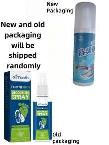1 瓶（100 毫升）足部清爽喷雾，缓解脚汗，消除异味，止痒，保持双脚干爽清新；1 瓶鞋袜除臭喷雾，鞋履清洁剂和除臭剂。