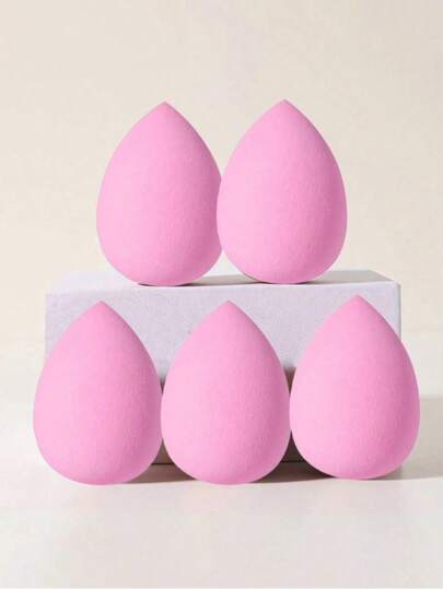 10/5/1 Pcs Makeup Tool Set: Wet & Dry Makeup Sponges, Makeup Brushes, Velvet Triangle Powder Puff, Portable Travel Makeup Tools, Easy To Apply Foundation, Blush, Concealer, Lip, Detail, Nose Shadow, Eyeliner, Powder Brushes, Professional Dual-Ended Face Makeup Brushes Suitable For Liquid Foundation, Powder And Concealer, Skincare Storage, Suitable For All Skin Types, Beauty & Skincare Products