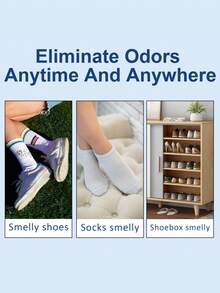 1 瓶（100 毫升）足部清爽喷雾，缓解脚汗，消除异味，止痒，保持双脚干爽清新；1 瓶鞋袜除臭喷雾，鞋履清洁剂和除臭剂。