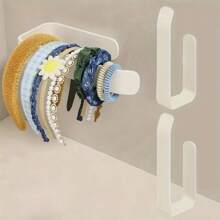 1 Suport pentru hârtie igienică, colier practic pentru perete și ușă de baie, bandă dublu adezivă fără sudură, disponibil în două culori, negru/alb, accesorii pentru baie, suport pentru hârtie igienică, accesorii de bucătărie, articole esențiale pentru dormitor, articole esențiale pentru studenții care se întorc la școală, suport pentru hârtie igienică pentru dormitor.