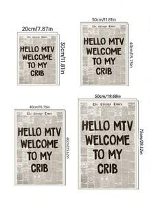 1 pieza Póster de lienzo enmarcado de arte pop elegante - Decoración de pared moderna y vibrante que presenta una chica genial con gafas rosas, diseño de estilo graffiti audaz en rosa, azul y rojo, perfecto para dormitorio, sala de estar, cocina, dormitorio o pasillo