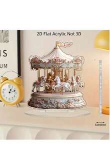 Charmante 2D flache Acryl Weihnachts-Truck Dekoration - Feiertags-Tischdekoration, geeignet für Zuhause, Büro und Außenbereiche - ideales Weihnachtsgeschenk Heimdekoration Weihnachtsdekorationen Raumdekoration Winterweihnachtsdekorationen Zuhause Weihnachtsgeschenke Weihnachtsdekor