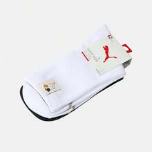 Puma Unisex Accessories Series Mid-Calf Socks 94742801 - Black and White - View 3