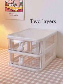 Hộp đựng trang sức màu trắng và hồng, nhiều màu/nhiều tầng/2 tầng/3 tầng/4 tầng, thích hợp cho gia đình, bàn làm việc, đựng đồ nhỏ, ngăn kéo, hộp đựng đồ màu hồng dành cho phụ nữ và trẻ em, phụ kiện tóc. - Nhiều màu - Xem 10