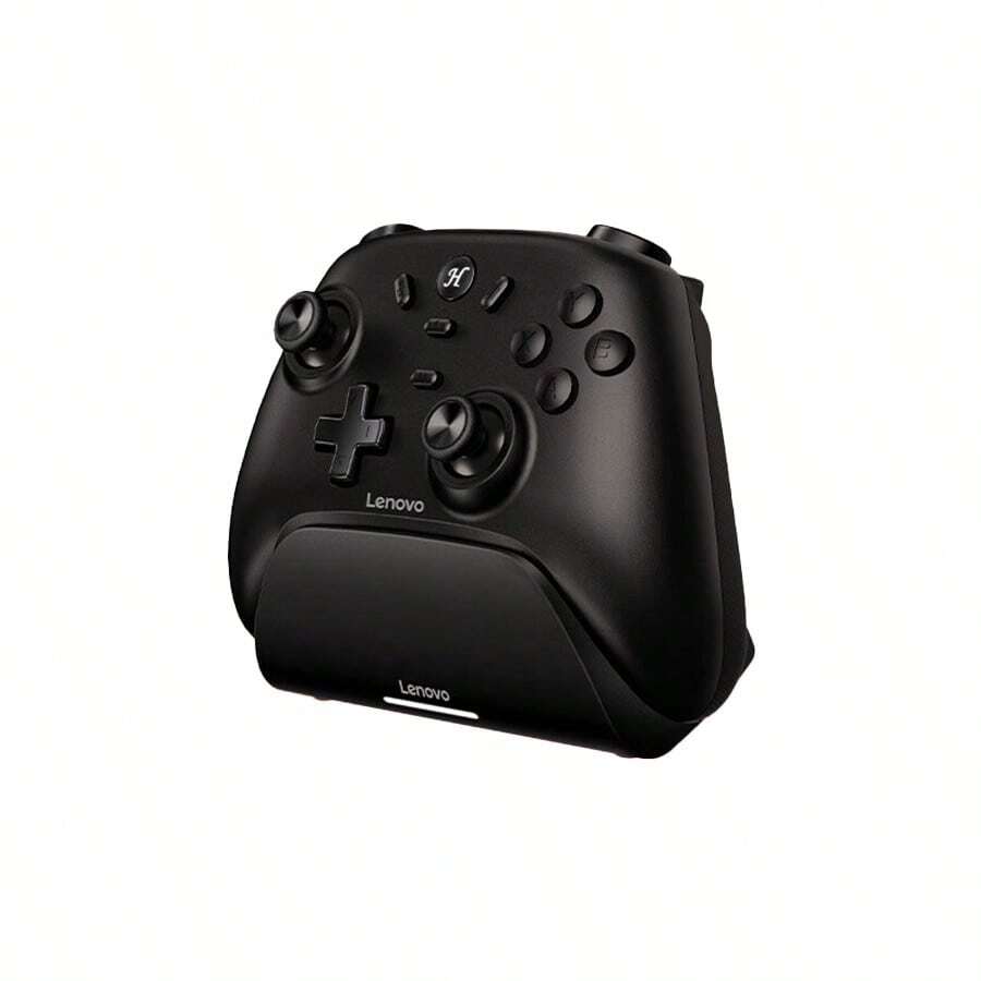Lenovo Controlador de juegos inalámbrico S07 Bluetooth/cableado/2.4 GHz Conexiones trimodo Compatible con Switch/PC/Móvil/NS Multiplataformas Experiencia de control de nivel de juego Negro
