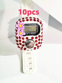 New 3-Edge Rhinestone Counter Ring Tally Counter Ring - Multicolor - View 19