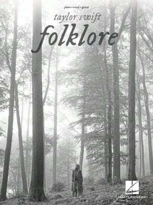 Pre-Owned Taylor Swift - Folklore: Piano/Vocal/Guitar Songbook (Paperback) By Taylor Swift - Single Book - View 1
