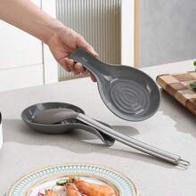 Set de 2 reposacharradores de PP, base para cuchara de sopa, almohadilla aislante, accesorios de utensilios de cocina