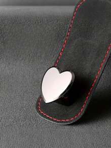 2 件汽车座椅挂钩，创意时尚心形高端挂钩，汽车支架，后座收纳袋，汽车夹，内饰配件，手提包，钱包，夹克，汽车储物架 - 彩色 - 查看 7